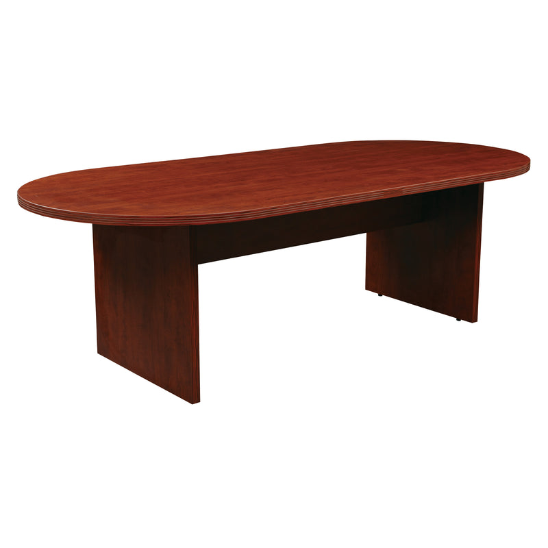 Office Star Napa 95"X44" Racetrack Conference Table - Conference Room Table in Cherry