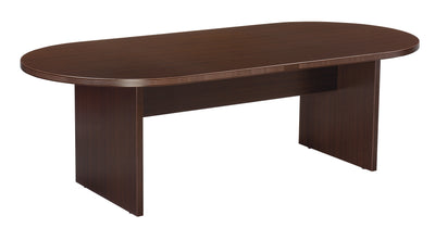 Office Star Napa 95"X44" Racetrack Conference Table - Conference Room Table in Espresso