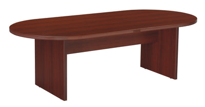 Office Star Napa 95"X44" Racetrack Conference Table - Conference Room Table in Mahogany