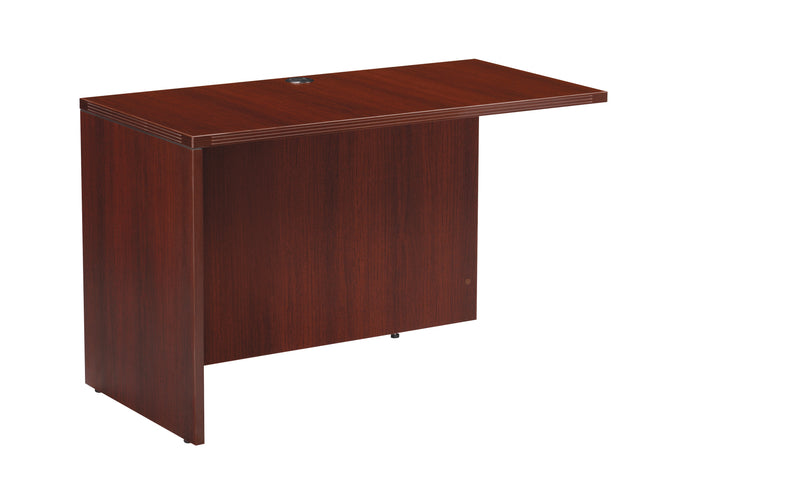Office Star Napa Return Shell 48X24 - Desk Return in Mahogany