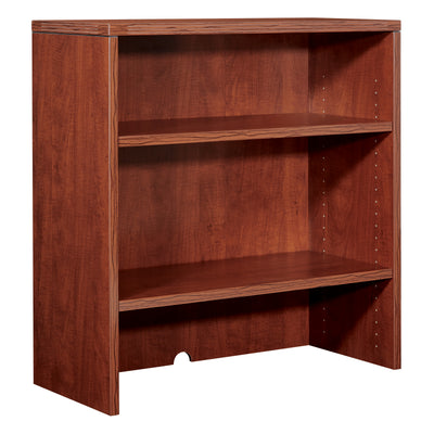 Office Star Napa Bookcase Hutch 35.5X14X36H - Office Bookcase in Cherry