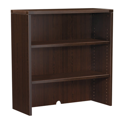 Office Star Napa Bookcase Hutch 35.5X14X36H - Office Bookcase in Espresso