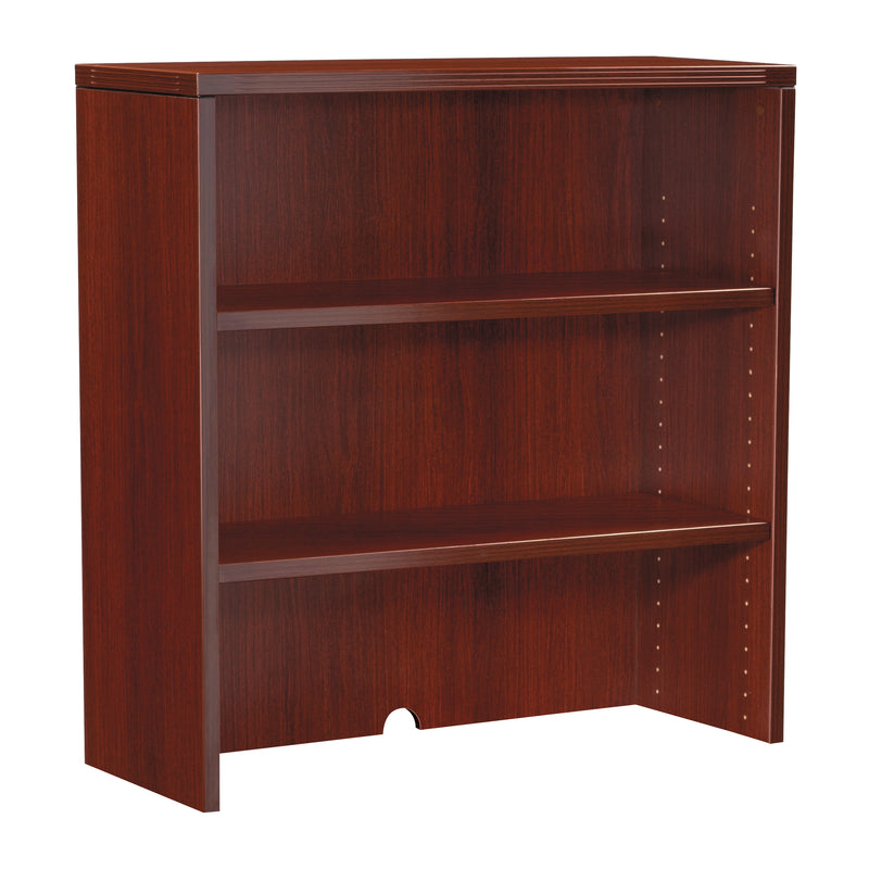 Office Star Napa Bookcase Hutch 35.5X14X36H - Office Bookcase in Mahogany