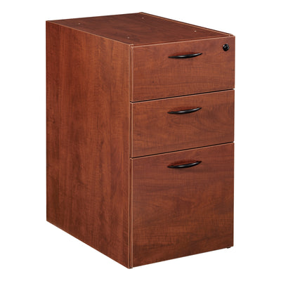 Office Star Napa Box/Box/File Pedestal - Office File Pedestal in Cherry