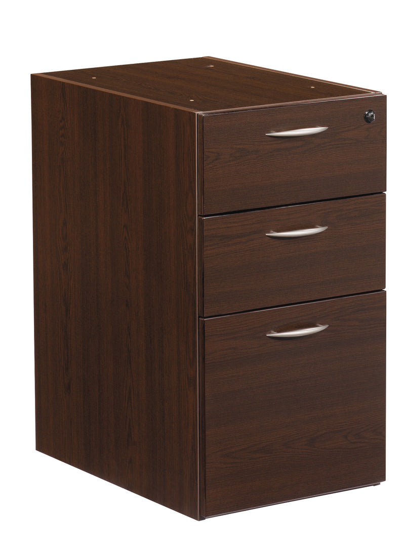 Office Star Napa Box/Box/File Pedestal - Office File Pedestal in Espresso
