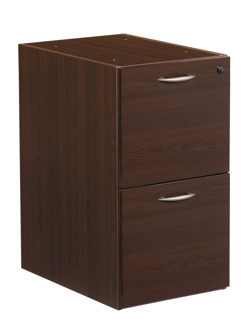 Office Star Napa File/File Pedestal - Office File Pedestal in Espresso