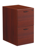 Office Star Napa File/File Pedestal - Office File Pedestal in Mahogany