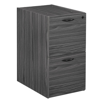 Office Star Napa File/File Pedestal - Office File Pedestal in Slate Grey