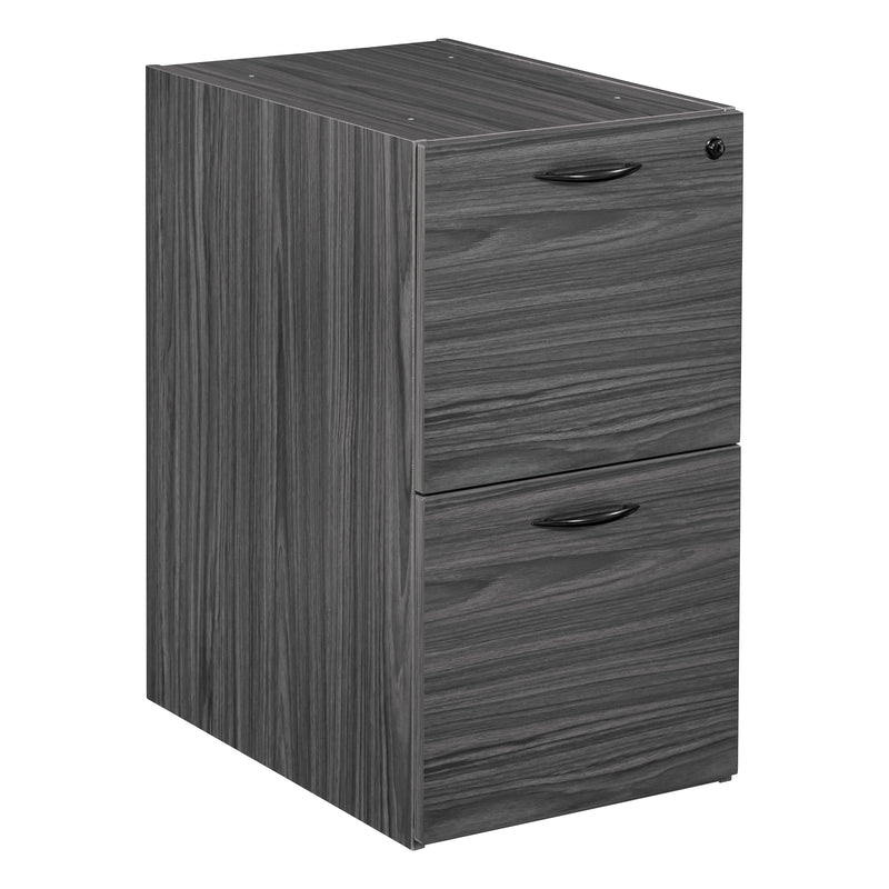 Office Star Napa File/File Pedestal - Office File Pedestal in Slate Grey