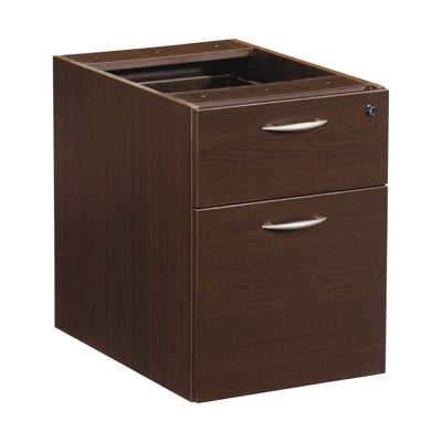 Office Star Napa Box/File Hanging Pedestal, 18"D - Hanging File Pedestal in Espresso