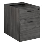 Office Star Napa Box/File Hanging Pedestal, 18"D - Hanging File Pedestal in Slate Grey