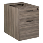 Office Star Napa Box/File Hanging Pedestal, 18"D - Hanging File Pedestal in Urban Walnut