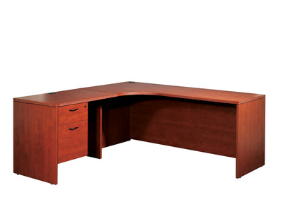 Office Star Napa Left Corner Credenza 71X36 - Office Credenza in Cherry