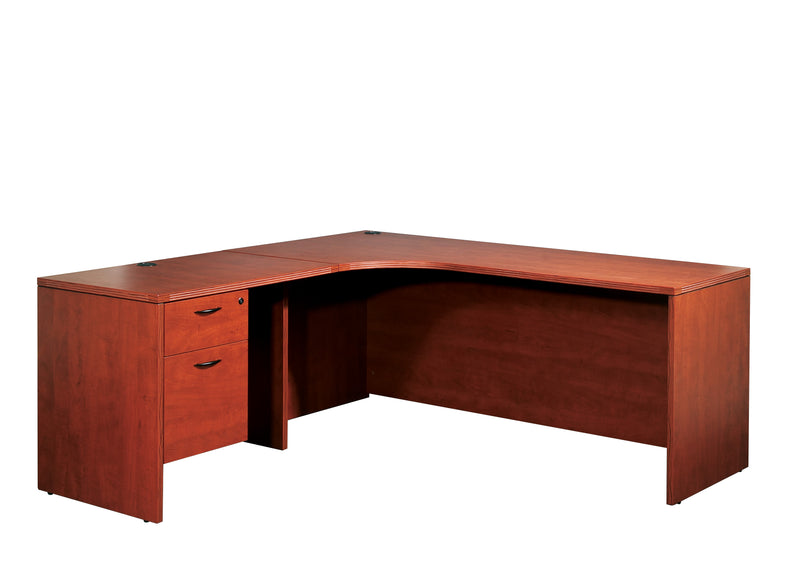 Office Star Napa Left Corner Credenza 71X36 - Office Credenza in Cherry
