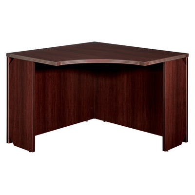 Office Star Corner Desk Shell, 42 x 24 - Desk Shell in Mahogany