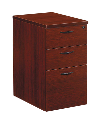 Office Star Napa Mobile Bbf Ped 14"X22"X27" - Office Desk in Mahogany
