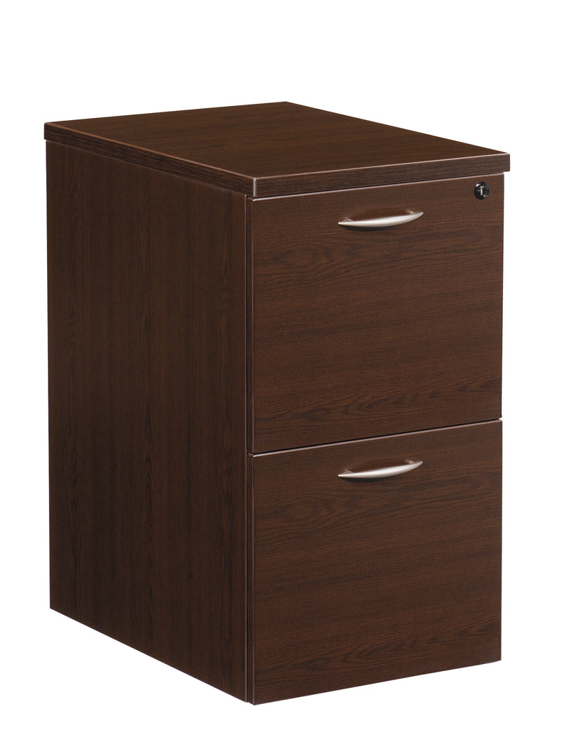 Office Star Napa Mobile Ff Ped 14"X22"X27" - Office Desk in Espresso