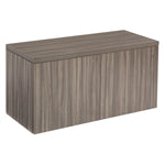 Office Star Napa Wall-Mount Overhead 36"X15"X17" - Office Desk in Urban Walnut