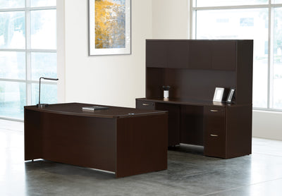 Office Star Napa Executive Office - Office Desk in Espresso