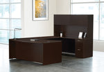Office Star Napa U Shape with Hutch 71X113 - Desk Hutch in Espresso