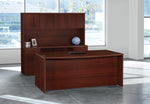 Office Star Napa Executive Office - Office Desk in Mahogany