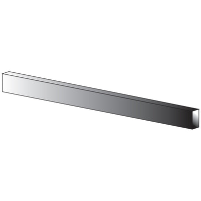 Office Star Pace Tables Support Bar For 72" Top - Office Table in Black Metal