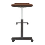 Office Star Adjustable TBL 2/CTNS MAH TOP/BLK BASE 72X24 KD - Office Table in Mahogany/Black