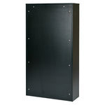 OSP Prado 60" 4-Shelf Bookcase - 4-Shelf Office Bookcase in Black