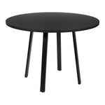 OSP Prado Round Conference Table - Conference Room Table in Black