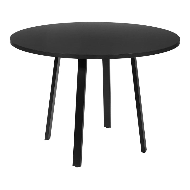 OSP Prado Round Conference Table - Conference Room Table in Black