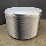 Pre-Owned OFS Boost Round Ottoman 24x24x18