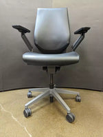 used Steelcase Gesture Chair Black Leather