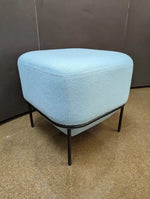 Studio Tk Stool Lt Blue/blk Frame