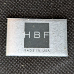 Pre-Owned HBF Max Lounge Chair | Bluish Grey Fabric with Black Metal Legs | Professional Seating
