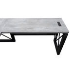 NBF L-Shape Desk with Ped and Power