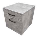 NBF L-Shape Desk with Ped and Power