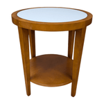 HBF Round 20in Wooden End Table