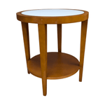 HBF Round 20in Wooden End Table