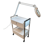 White 2-Drawer Spa Cart