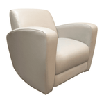Pre-Owned National Reno Tan Leather Lounge Chair | Premium Executive Seating | US240726