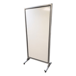 Lorell 3x6 Mobile Whiteboard with Grey Frame