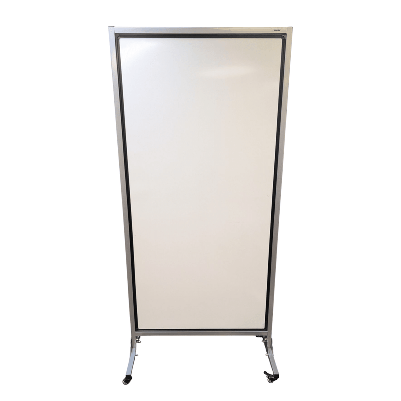 3x6 Mobile Whiteboard grey frame