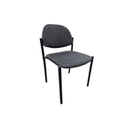 used Global Grey Circle Stack Chair