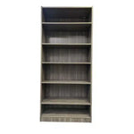 5 Shelf Grey Bookcase