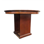 Used 42" Round Cherry Table with Square Base