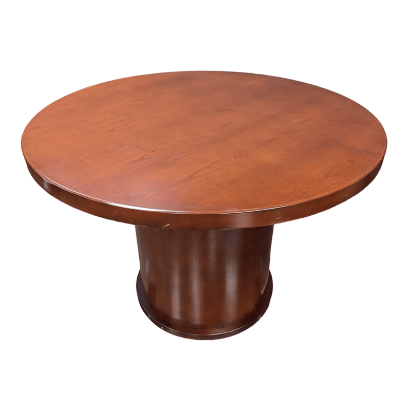 used 42 inch Round Table - Cherry