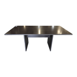 used Hon 6ft black conference table
