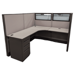 Used AllSteel workstation 6x5 1/2 with BBF