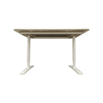 Used Bekant White Rectangular Desk, 48x32