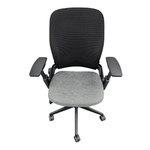 Used steelcase leap v2 - blue seat black with mesh back